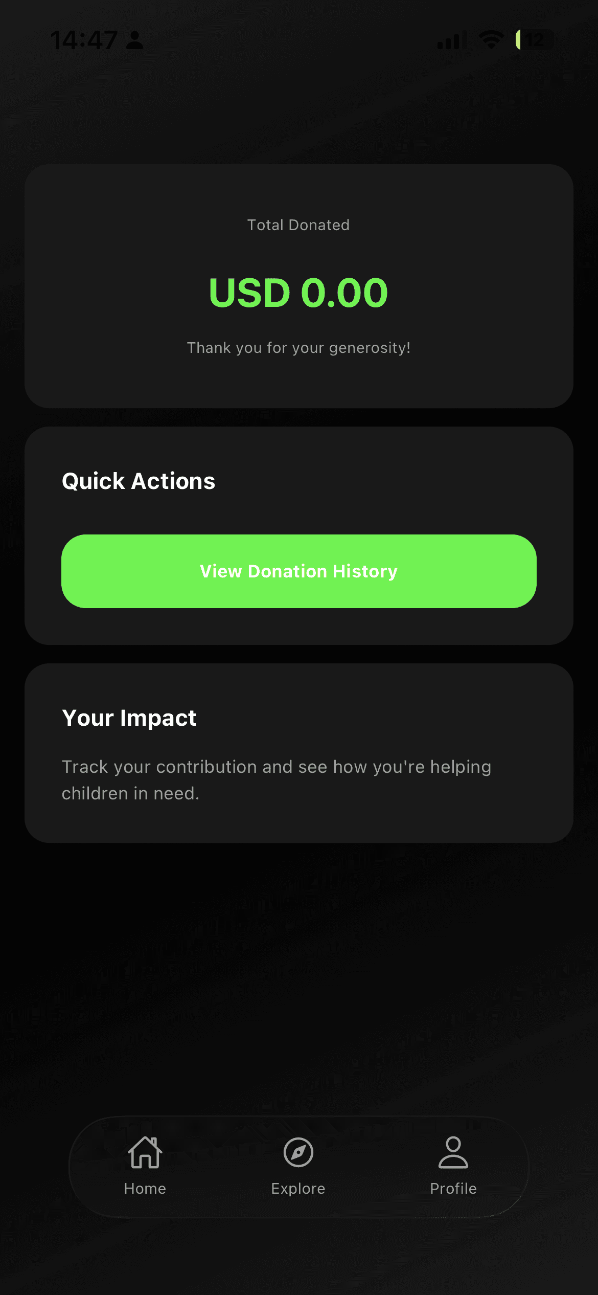 GROW app screenshot